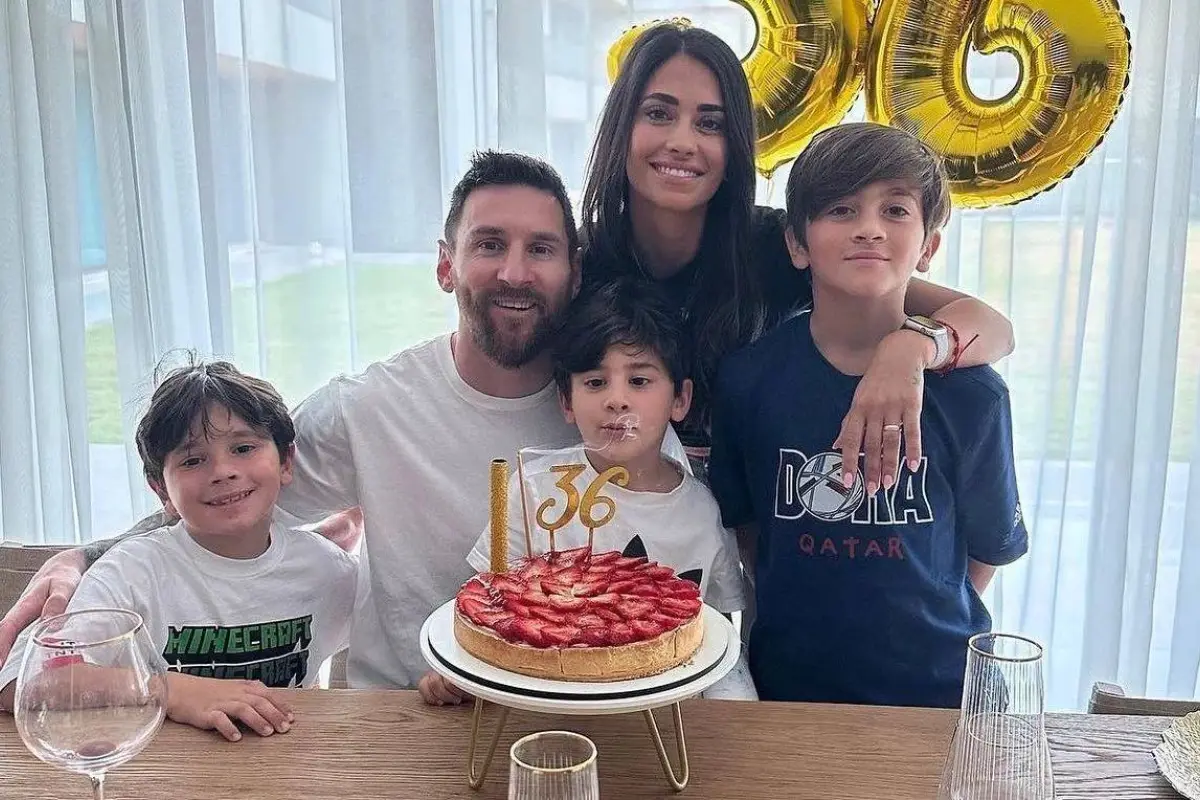 Leo Messi hijos, 