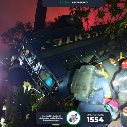 Foto: Bomberos Municipales Departamentales