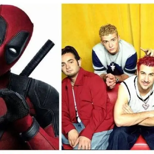 Deadpool NSYNC bye bye bye ,