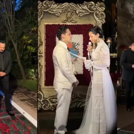 boda angela aguilar christian nodal ,