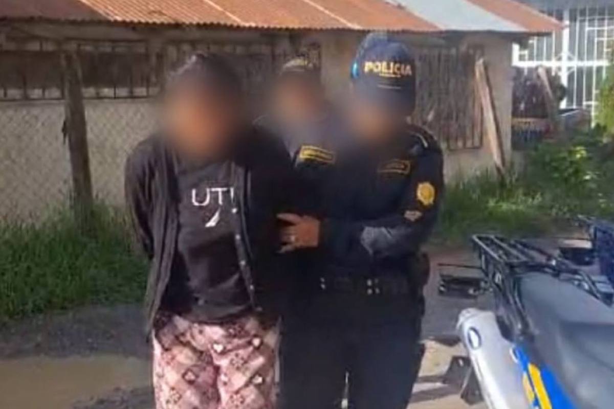 Capturan a mujer acusada de matar a su hija en Huehuetenango
