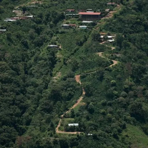 Esta es la zona donde están refugiados pobladores del estado sureño mexicano de Chiapas en la comunidad Ampliación Nueva Reforma, en Santa Eulalia, Huehuetenango, Guatemala, tras huir de su país por los carteles del narcotráfico que se disputan el control