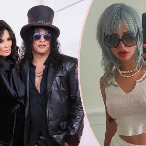 Fotos: redes sociales Slash y Lucy Bleu