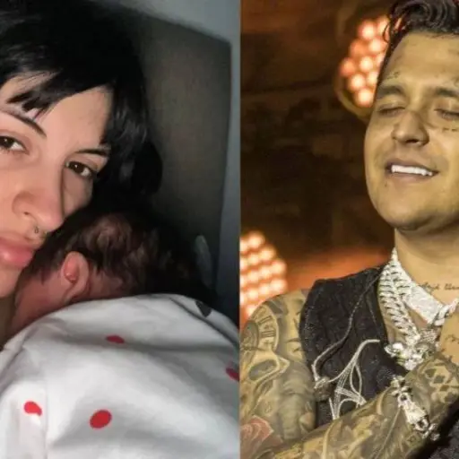 Fotos: redes sociales Cazzu y Nodal