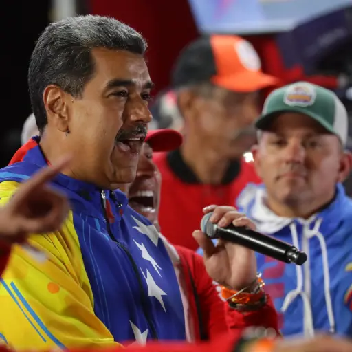 El Presidente Nicolás Maduro ganó las elecciones de Venezuela, según el CNE. Sin embargo, opositores rechazan esa versión. Foto: EFE