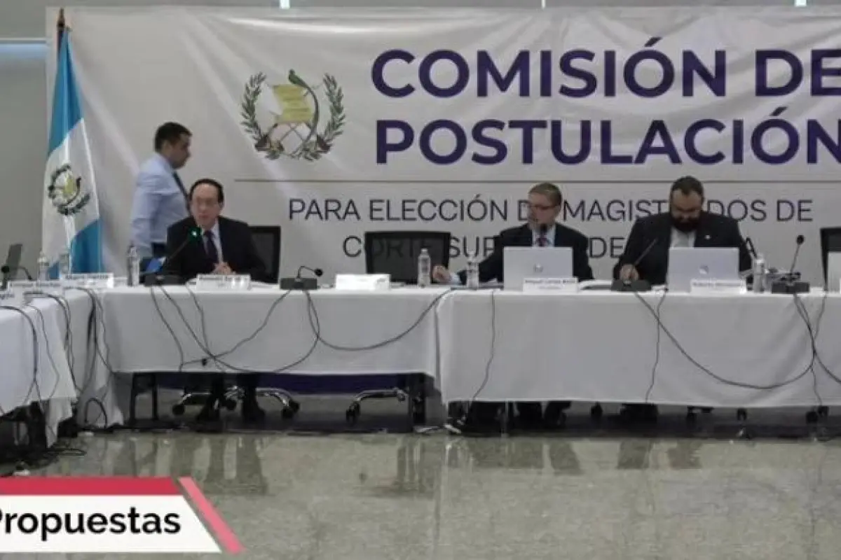 Comisiones de Postulacion, 