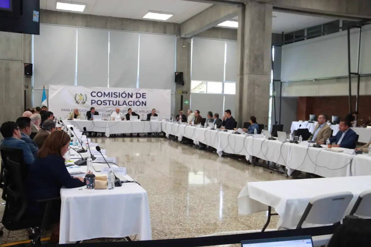 Comisión de Postulación para magistrados de la CSJ en su reunión del sábado 17 de agosto de 2024 - Alex Meoño, 