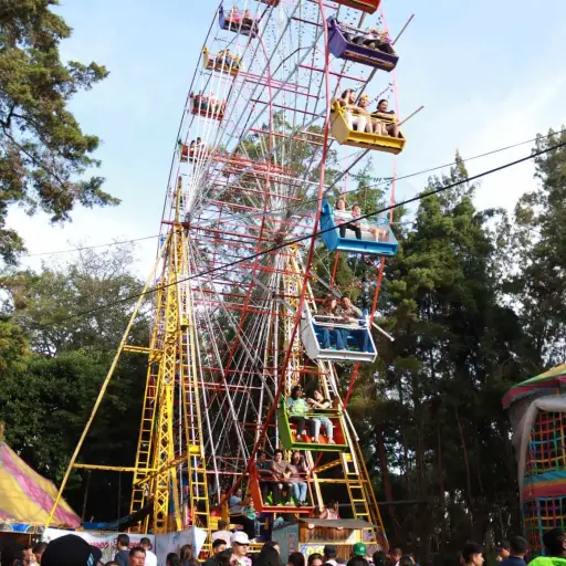 Miles acuden a la feria para pasar un momento de distracción. Foto: Alex Meoño.