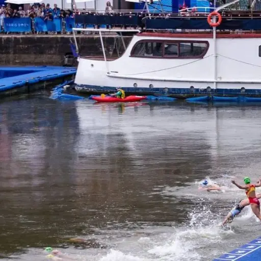 Claire Michel Río Sena Juegos Olímpicos de París ,