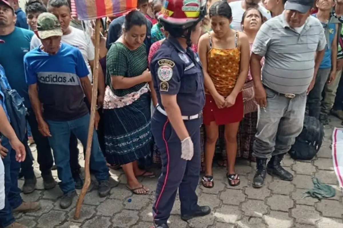 Foto: Bomberos Departamentales, La Tinta, Alta Verapaz