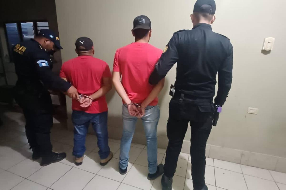 Capturan A Dos Presuntos Traficantes De Personas En Jutiapa
