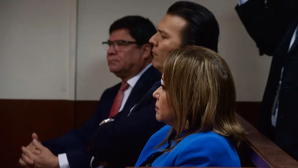 Los magistrados del TSE, Ranulfo Rojas, Gabriel Aguilera e Irma Palencia, durante una audiencia. ,de archivo - Omar Solís/Emisoras Unidas