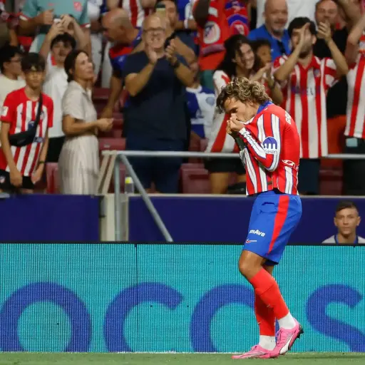 Antoine Griezmann, delantero del Atlético de Madrid - EFE