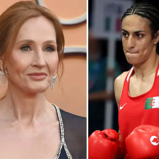 Imane Khelif JK Rowling ,