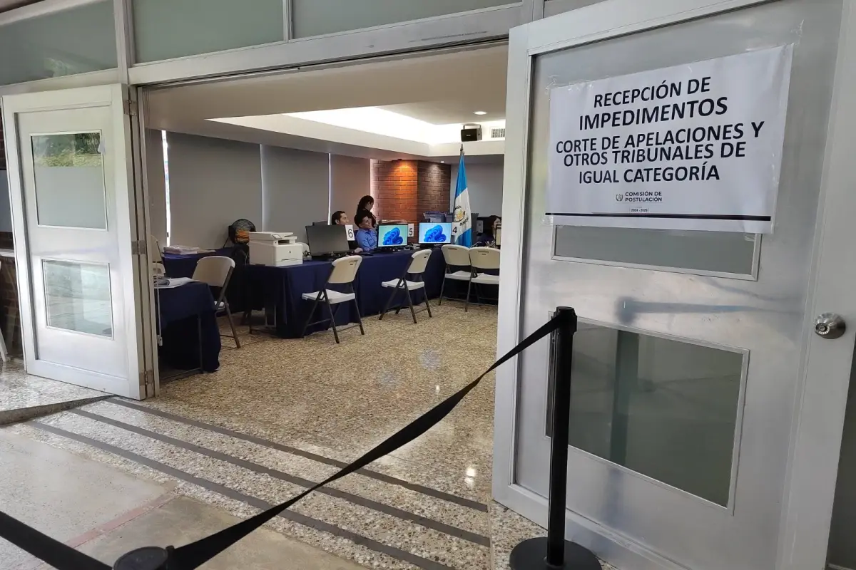 La mesa de recepción de reparos cerró a las 18:00 horas como estaba contemplado. Foto: Guatemala Visible.