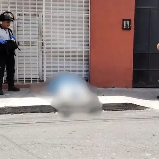 Los cuerpos de socorro coordinaron la llegada de las autoridades, para iniciar con las investigaciones.