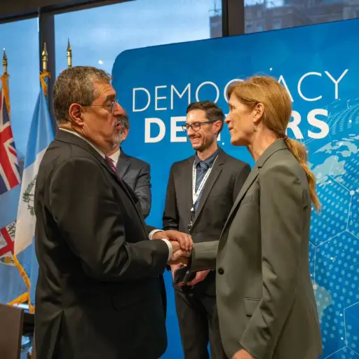 Samantha Power Bernardo Arévalo ,