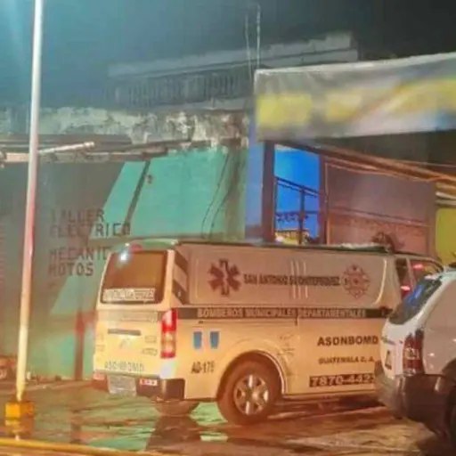 Foto:  Bomberos Municipales Departamentales.