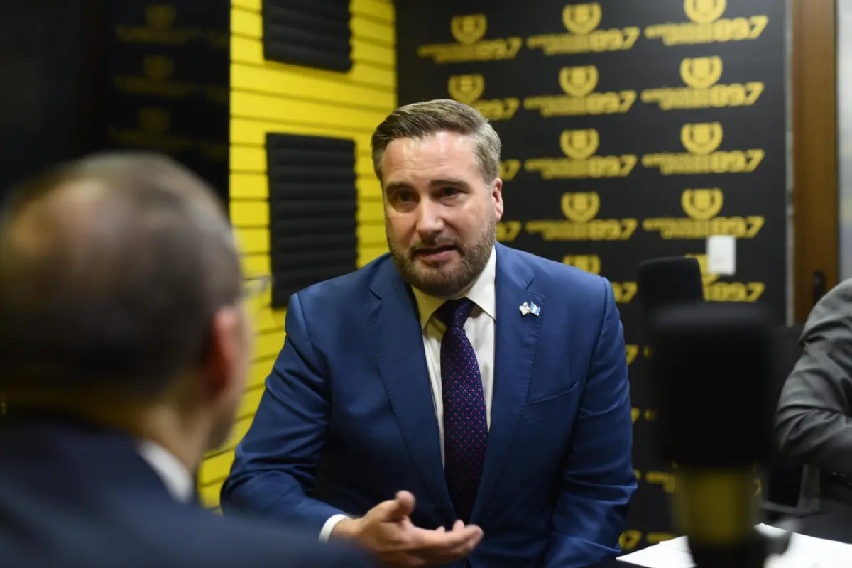 Tobin Bradley, actual embajador de EE.UU. en Guatemala., Archivo.