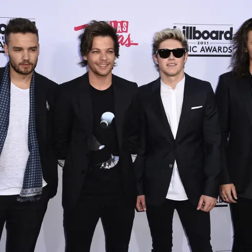 (FILES) The English-Irish pop band One Direction (Liam Payne left) attends the 2015 Billboard Music Awards, May 17, 2015, at the MGM Grand Garden Arena in Las Vegas, Nevada. - British singer Liam Payne, a former member of the best-selling pop group One Di
