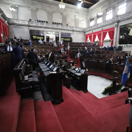 La fata de quorum en el Legislativo también impidió realizar el protocolo. Foto: Congreso.