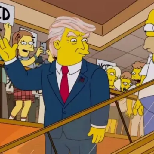 los simpson donald trump ,