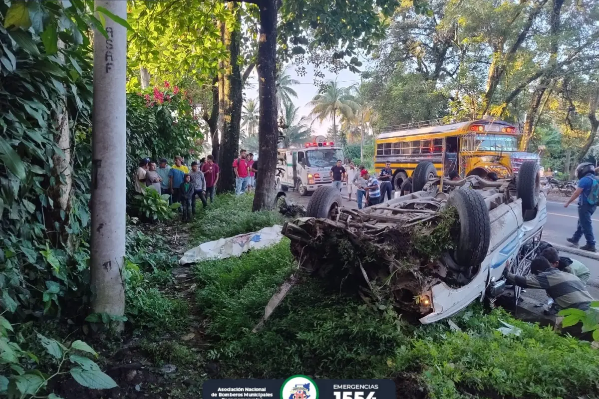 Foto: Bomberos Municipales Departamentales