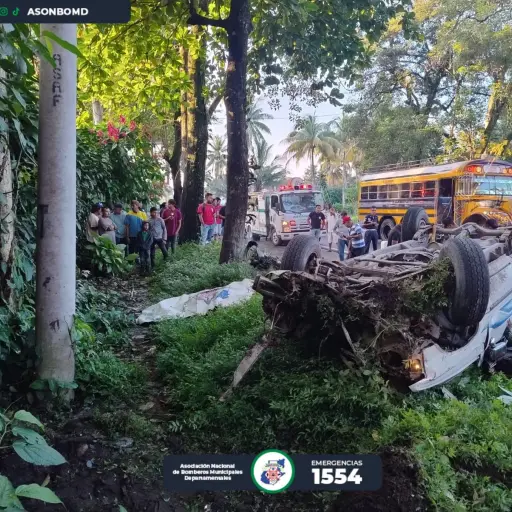 Foto: Bomberos Municipales Departamentales