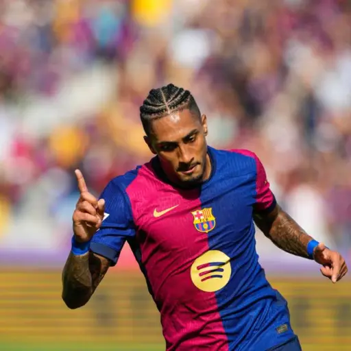 Celebración de Raphinha - EFE