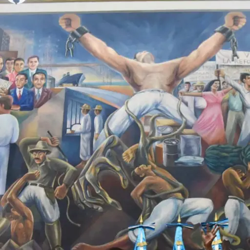 Durante la actividad, los participantes conocerán el significado de los murales del Palacio Legislativo. Foto: Archivo.