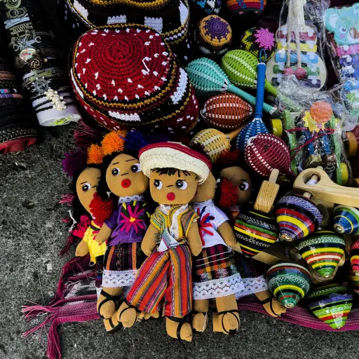 Artesanías en Antigua Guatemala. Foto: EFE