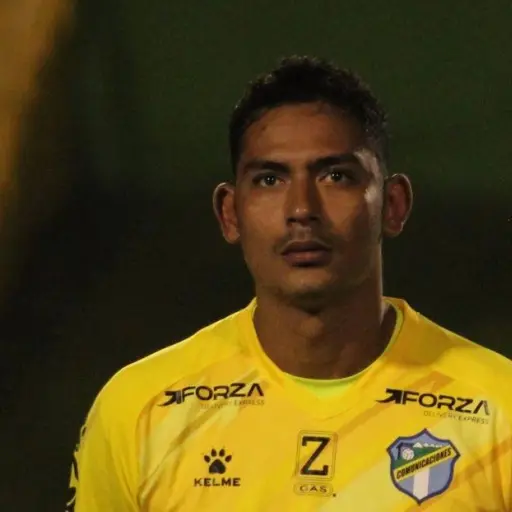 Fredy Pérez, portero de Comunicaciones -  Christoper Chang 