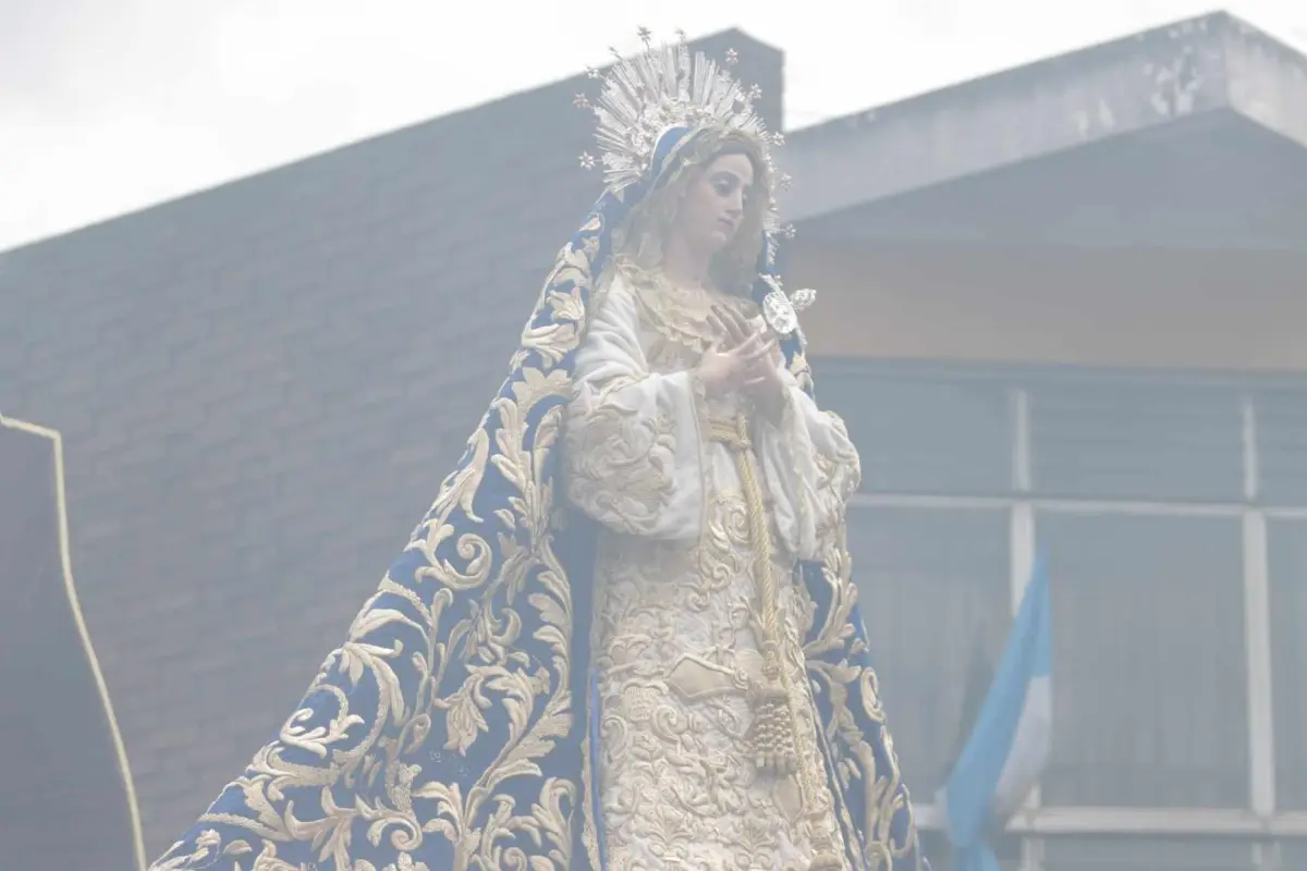 El anda pasará frente al Cerrito del Carmen, Parroquia la Merced, Santuario de San José y por la Parroquia de Candelaria. Foto: Archivo.