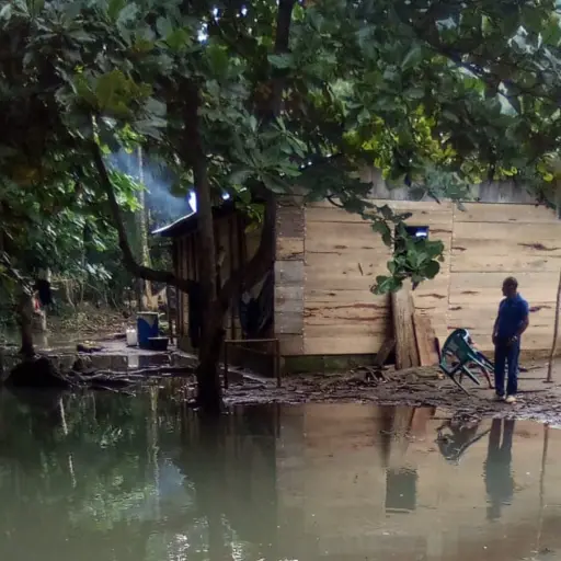 Las lluvias de las últimas 24 horas afectaron a por lo menos 25 viviendas, según las autoridades. Foto: Conred.