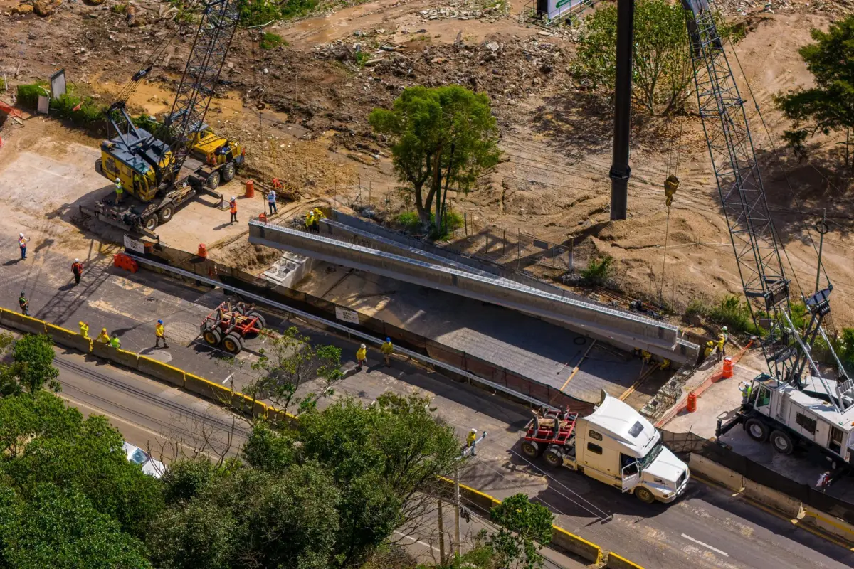 El pasado 8 de septiembre también se desarrollaron trabajos en ese tramo. Foto: Archivo. 