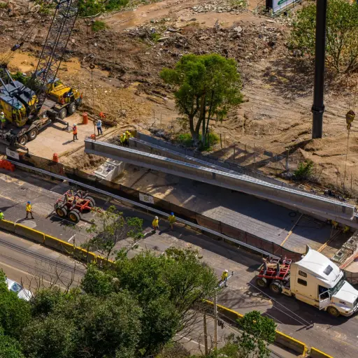 El pasado 8 de septiembre también se desarrollaron trabajos en ese tramo. Foto: Archivo. 