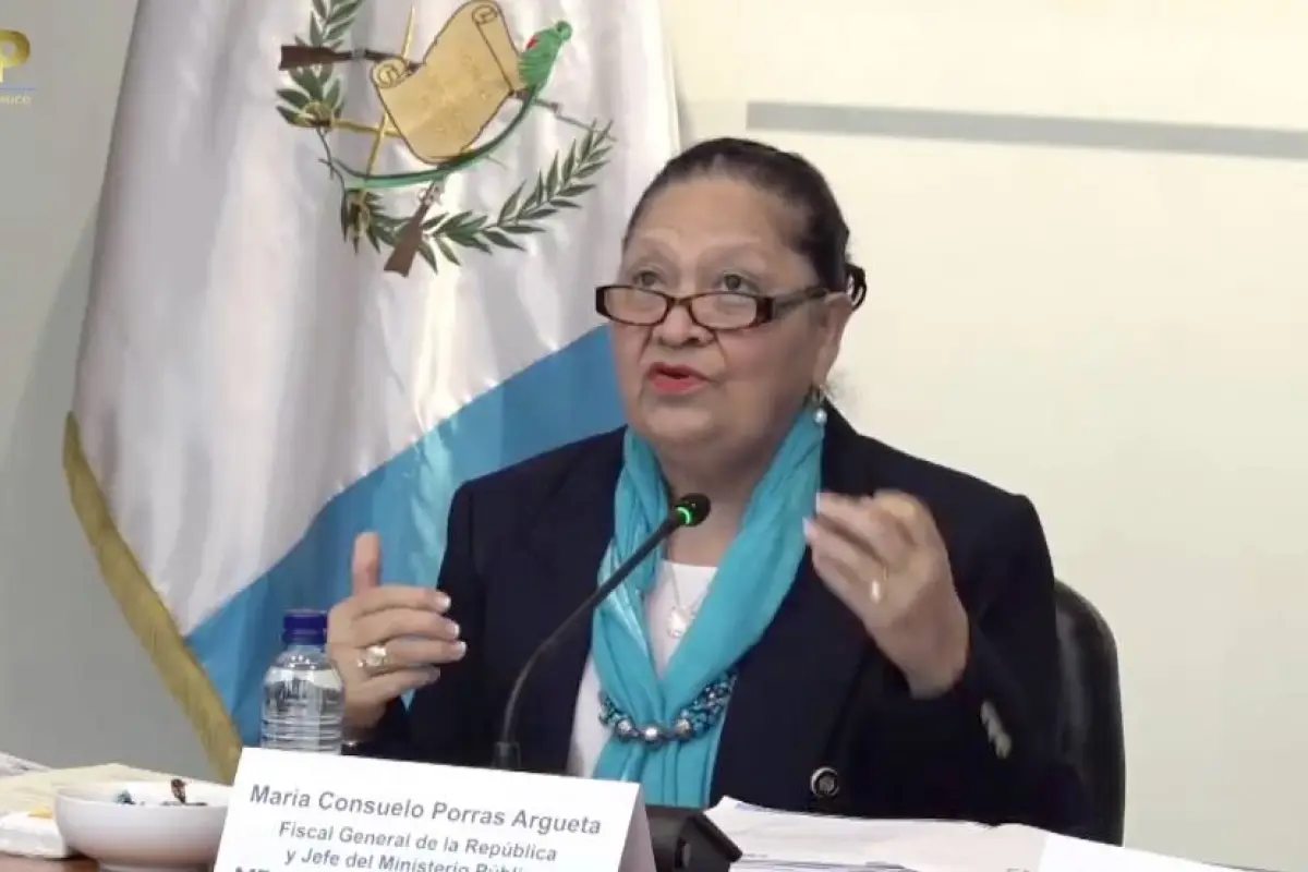 fiscal general Consuelo Porras