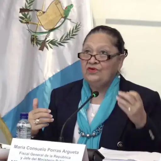 fiscal general Consuelo Porras