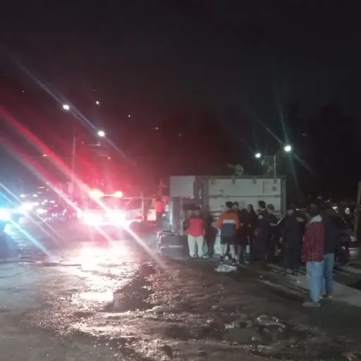 La unidad del transporte pesado dejó cuatro heridos, según la PMT local. Foto: PMT. 