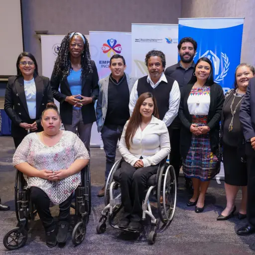 Representantes de distintas organizaciones participaron en el evento de presentación de las Guías de Inclusión Laboral. Foto: Ministerio de Trabajo. 