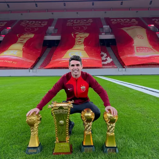 Óscar regresa a Brasil tras ocho años en China - instagram @oscar_emboaba