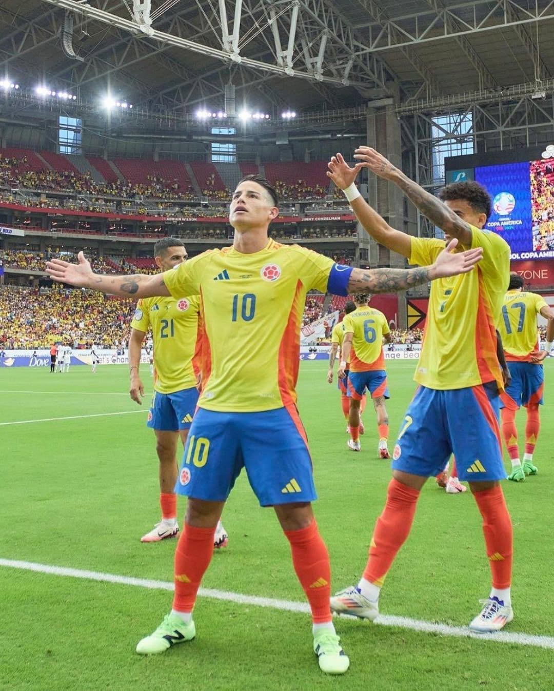 James Rodríguez, capitán de la Selección de Colombia / instagram @jamesrodriguez10