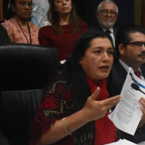 Blanca Alfaro continuará al frente del TSE por inhabilitación de su sucesor.  ,Archivo.