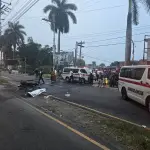 Entre las víctimas mortales hay un niño. ,Cruz Roja Guatemalteca