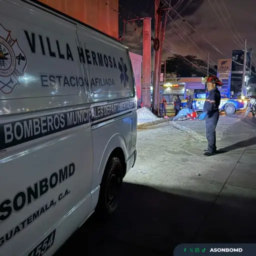 ataques-armados-guatemala-31-diciembre-2024 ,Foto: Bomberos Municipales Departamentales 