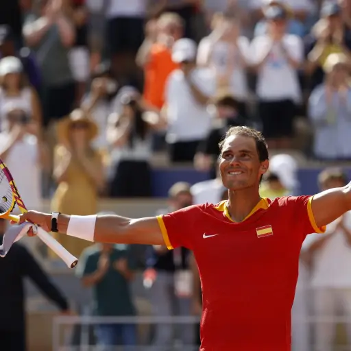 Rafael Nadal fue uno de los deportistas que se retiró en 2024 - EFE