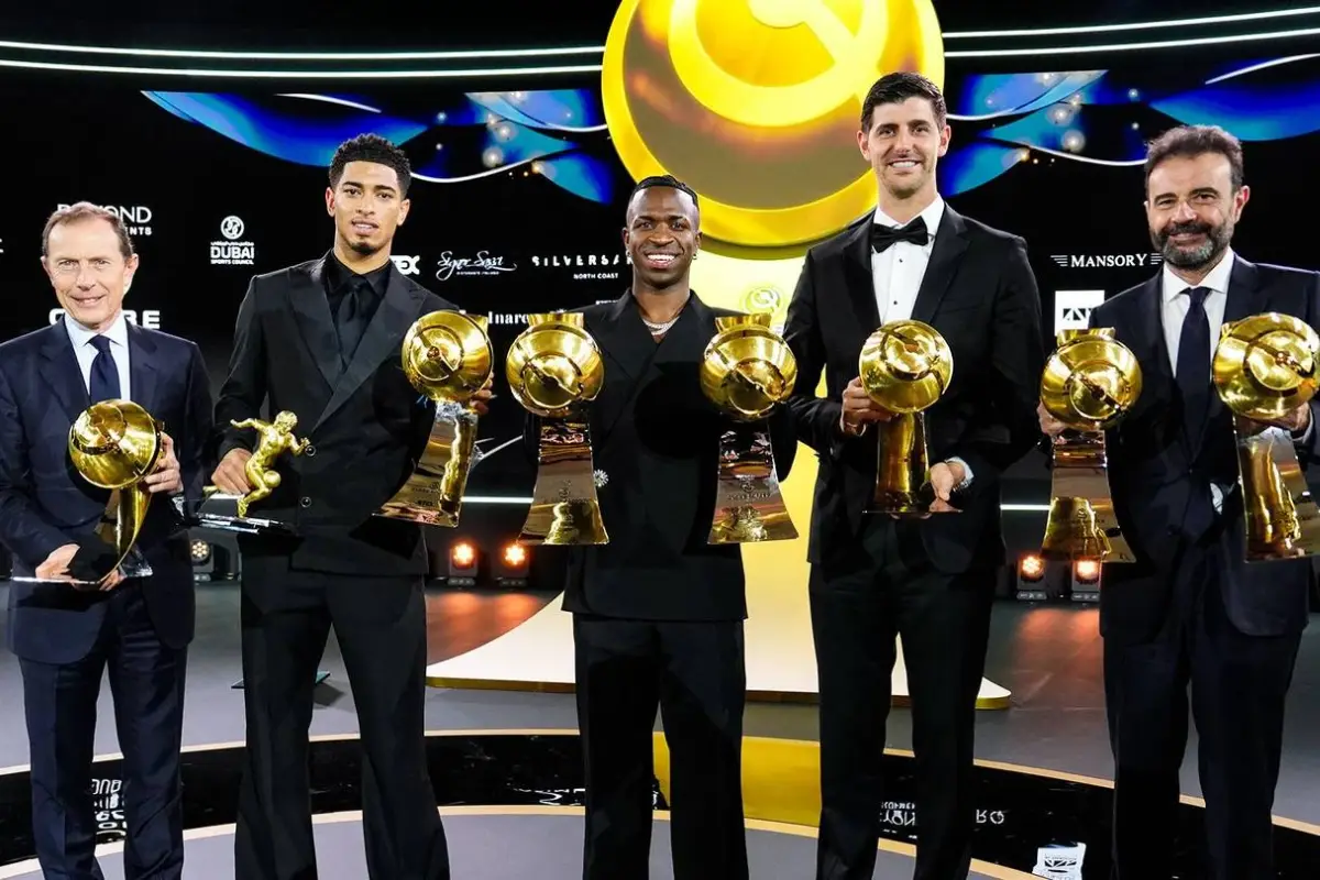 Real Madrid domina los Globe Soccer Awards 2024 - Real Madrid C.F: