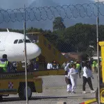 Migrantes guatemaltecos retornados llegaron por vía aérea procedentes de EE. UU. ,Omar Solís/Emisoras Unidas