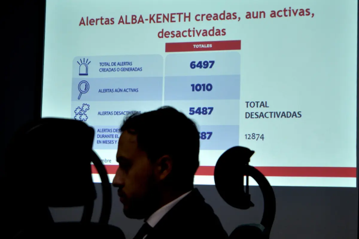 Sistema de alertas Alba Keneth, Foto X