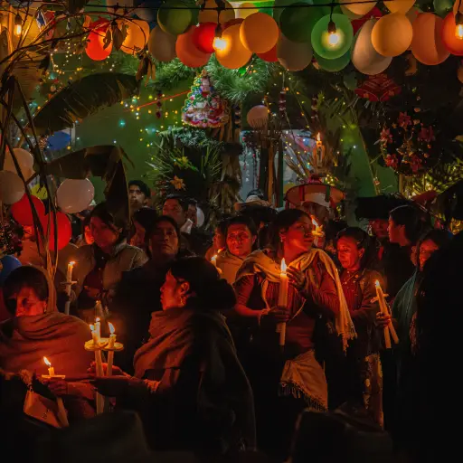 Indígenas celebran Navidad en el sur de México con un culto a la agricultura y naturaleza. ,Foto EFE